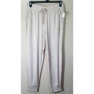 LOVE BY Gap Pajama Joggers Women Large L Softspun Lounge Pants 640408 NEW